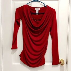 NWOT Carmen Marc Valvo Top